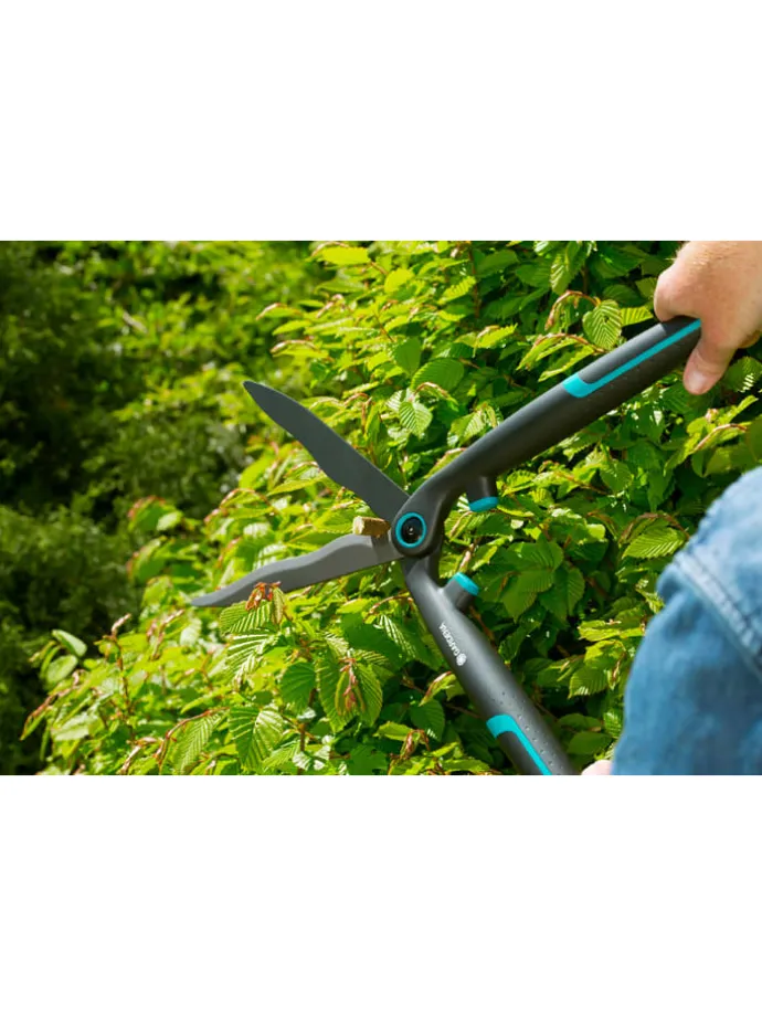 Heckenschere "Easy Cut" in Grau/ Hellblau