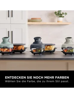 Heißluftfritteuse Crispi FN101EUST in braun