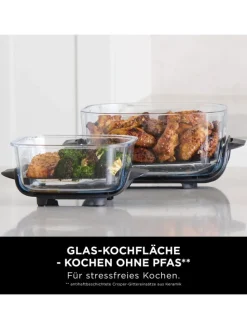 Heißluftfritteuse Crispi FN101EUST in braun