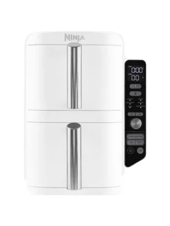 Heißluftfritteuse SL400EU Double Stack 2-Ebenen XL in weiß