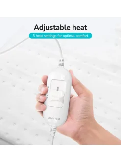 Heizdecke in Weiß - (L)150 x (B)80 cm