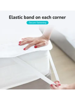 Heizdecke in Weiß - (L)150 x (B)80 cm