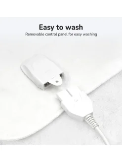 Heizdecke in Weiß - (L)150 x (B)80 cm