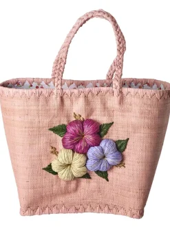 Henkeltasche in Rosa - (B)35 x (H)35 x (T)25 cm