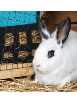 Heutasche in Blau/ Schwarz - (B)30 x (H)30 cm