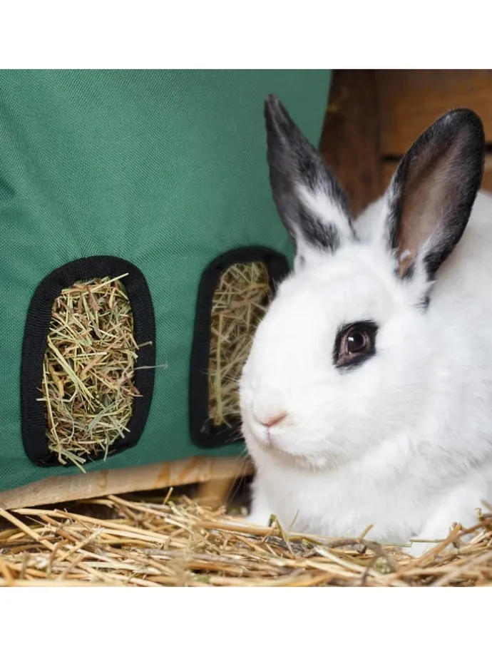 Heutasche in Grün/ Schwarz - (B)25 x (H)31 cm