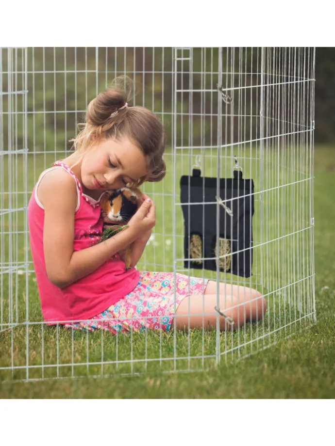 Heutasche in Grün/ Schwarz - (B)25 x (H)31 cm