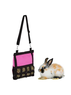 Heutasche in Pink/ Schwarz - (B)30 x (H)30 cm