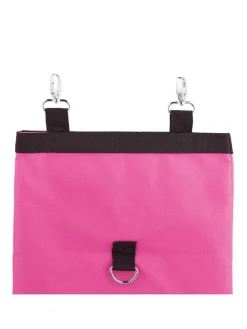 Heutasche in Pink/ Schwarz - (B)25 x (H)31 cm