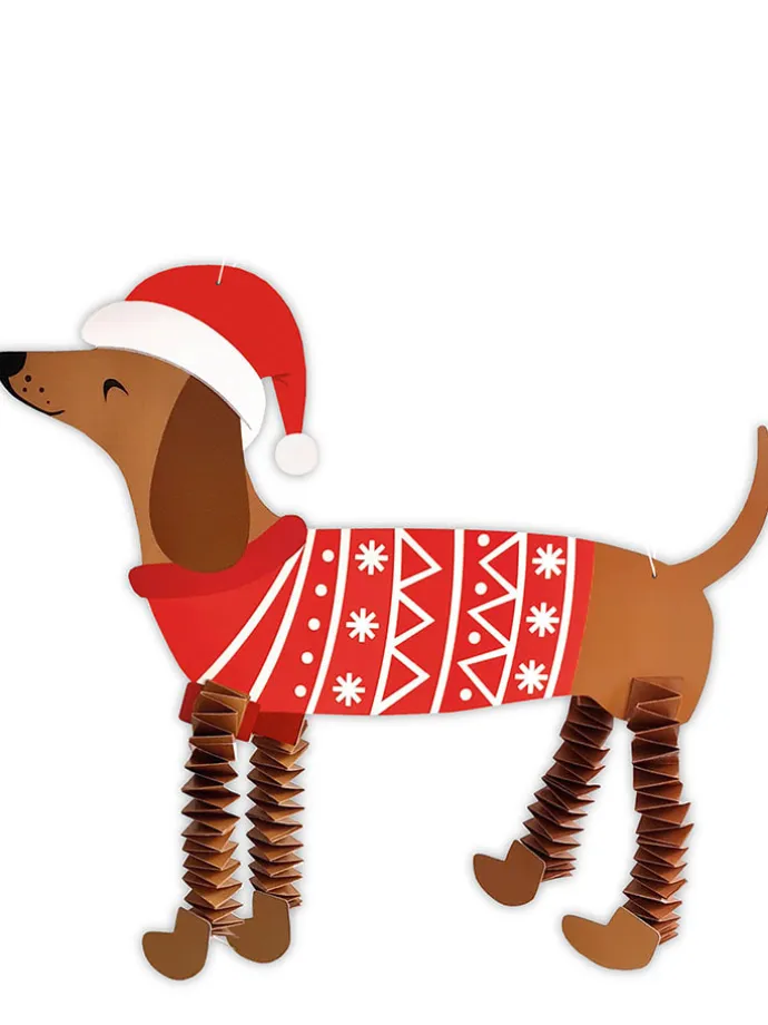 Hexentreppen-Bastelset "Winter" in Bunt