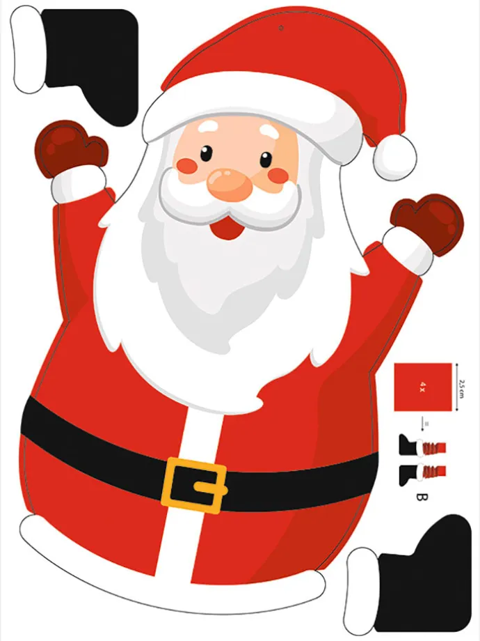 Hexentreppen-Bastelset "Winter" in Bunt