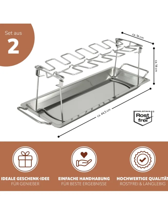 Hähnchenschenkel-Halter