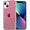 Hülle für Apple iPhone 13 MINI Glitter in Rosa mit Glitter