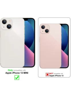 Hülle für Apple iPhone 13 MINI Glitter in Rosa mit Glitter