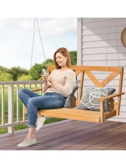 Hängebank 2-Sitzer in Beige