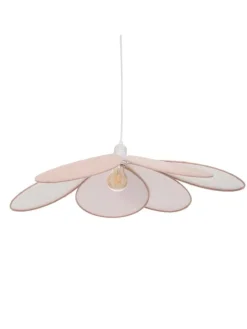 Hängelampe in rosa