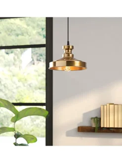 Hängeleuchte "Berceste" in Gold - Ø 22 cm