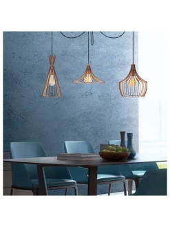 Hängeleuchte "Mezopotamya" in Kupfer - Ø 114 cm