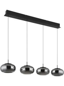 Hängeleuchte "QUINTARA" in black