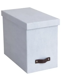 Hängemappenbox "Johan" in Hellgrau - DIN A4