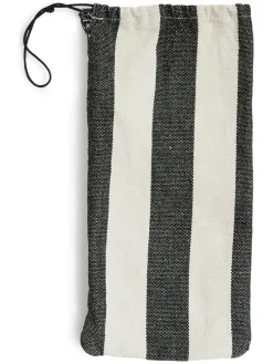 Hängematte in Schwarz/ Weiß - (B)290 x (H)100 x (T)100 cm