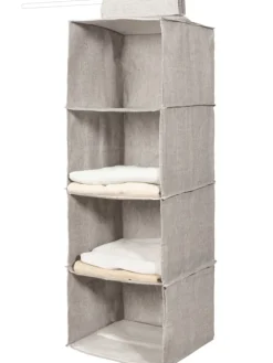 Hängeregal in Beige - (B)30 x (H)94 x (T)30 cm