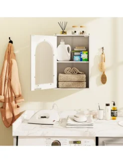 Hängeschrank Bad in Weiß