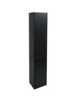 Hängeschrank L86 2 Türen 3 Fächer, Schwarz