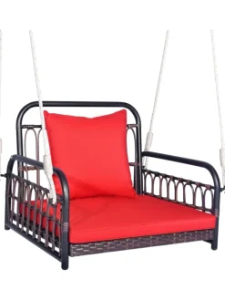 Hängesessel 180kg belastbar in Rot