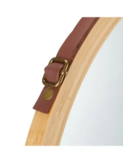 Hängespiegel in Natur - Ø 45 cm