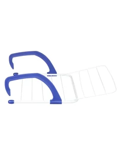 Hängetrockner in Weiß/ Blau - (B)51 x (H)15,5 x (T)73 cm