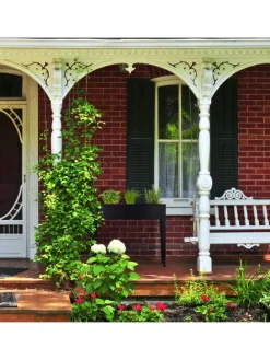 Hochbeet in Schwarz - (B)99 x (H)83 x (T)26 cm