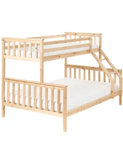 Hochbett BIERNE in Braun - (W) 149 x (H) 150 x (L) 210 cm