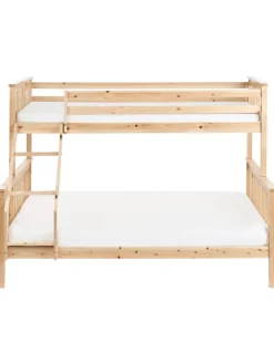 Hochbett BIERNE in Braun - (W) 149 x (H) 150 x (L) 210 cm