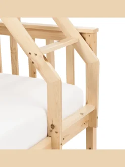 Hochbett BIERNE in Braun - (W) 149 x (H) 150 x (L) 210 cm