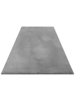 Hochflorteppich Alice in grau