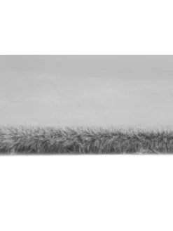 Hochflorteppich Alice in grau