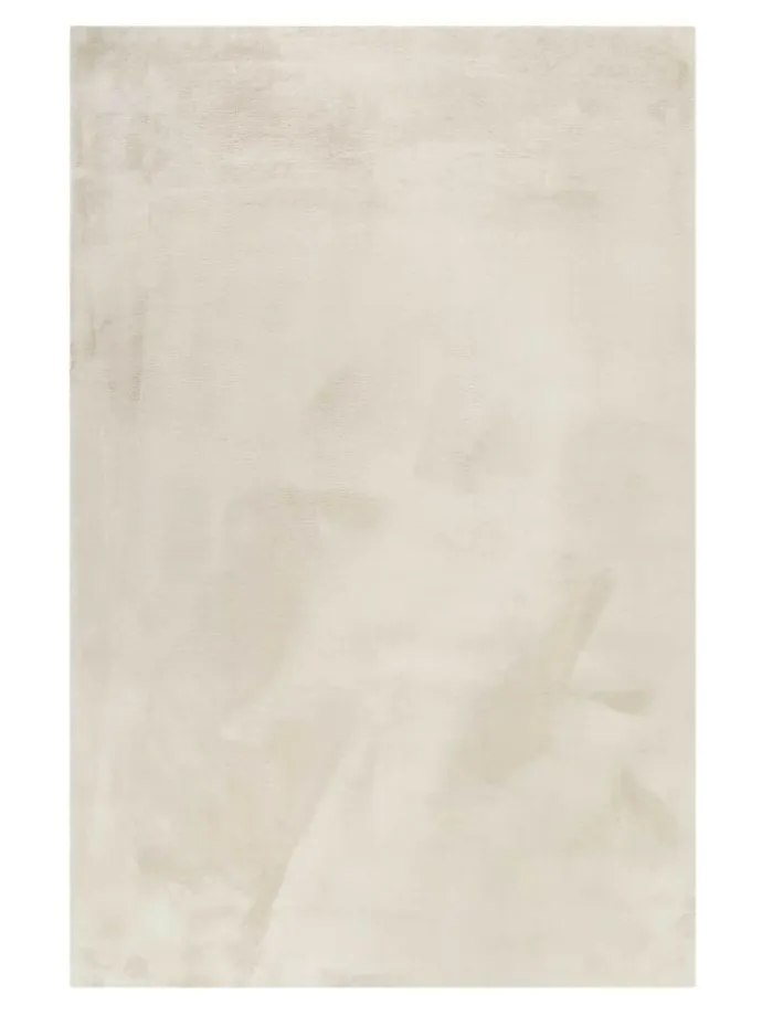 Hochflorteppich Alice in creme beige