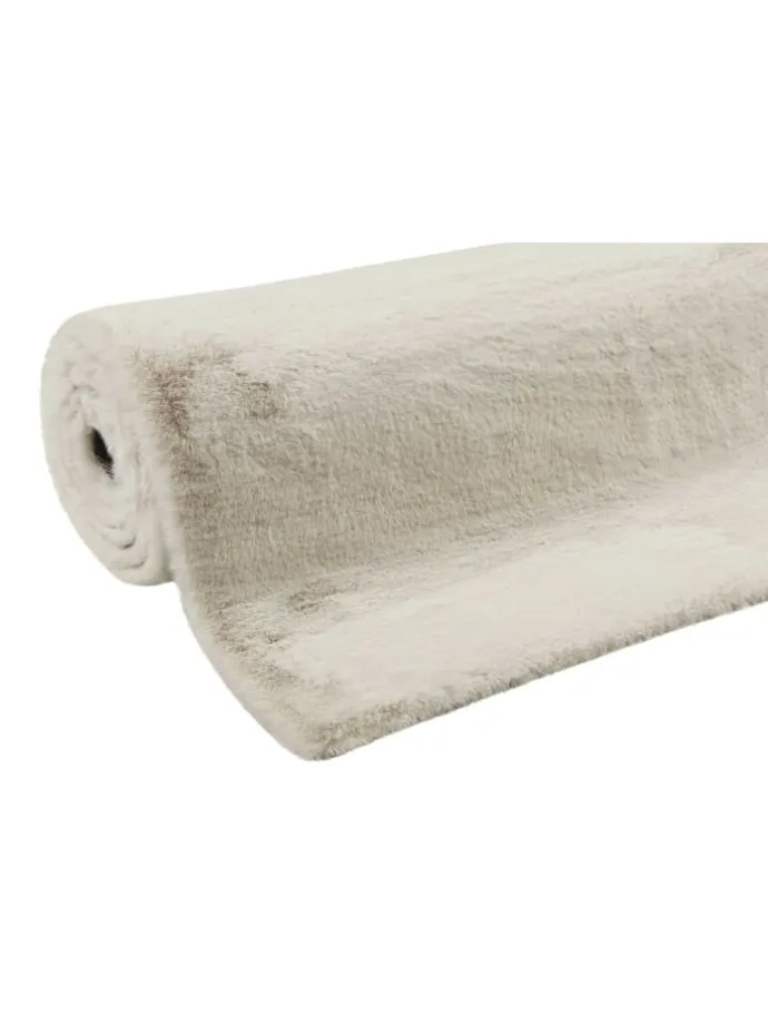 Hochflorteppich Alice in creme beige