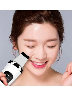 Hochfrequenz-Gesichtsmassagegerät in Weiß