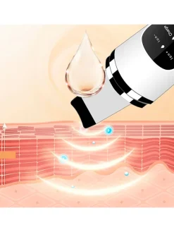 Hochfrequenz-Gesichtsmassagegerät in Weiß