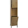 Hochschrank O42, Holzoptik natur