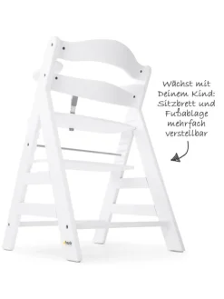 Hochstuhl Alpha Plus - White in weiss