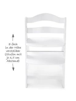 Hochstuhl Alpha Plus - White in weiss