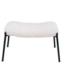 Hocker Glasgow Weiß 61 x 41 cm