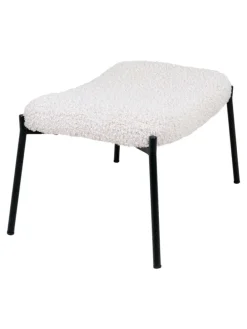 Hocker Glasgow Weiß 61 x 41 cm