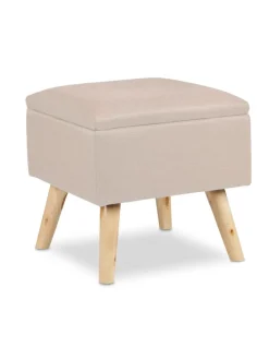 Hocker in Beige - (B)40x (H)40 x (T)40 cm