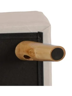 Hocker in Beige - (B)40x (H)40 x (T)40 cm