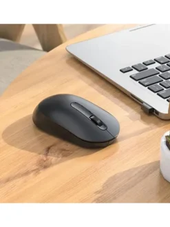 HOCO Funkmaus / Computermaus Platinium 2.4G GM14 schwarz in Schwarz