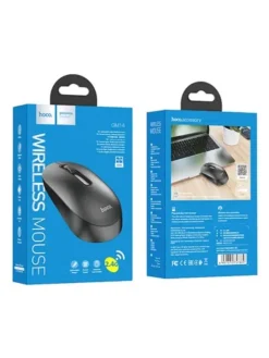 HOCO Funkmaus / Computermaus Platinium 2.4G GM14 schwarz in Schwarz